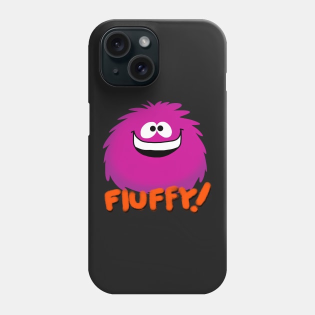 Fluffy!!! Phone Case by wolfmanjaq