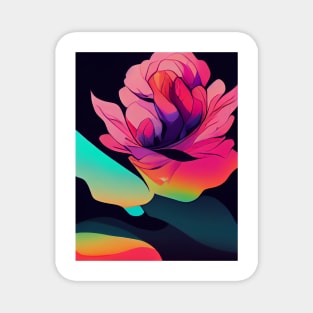 Colorful flowers Magnet