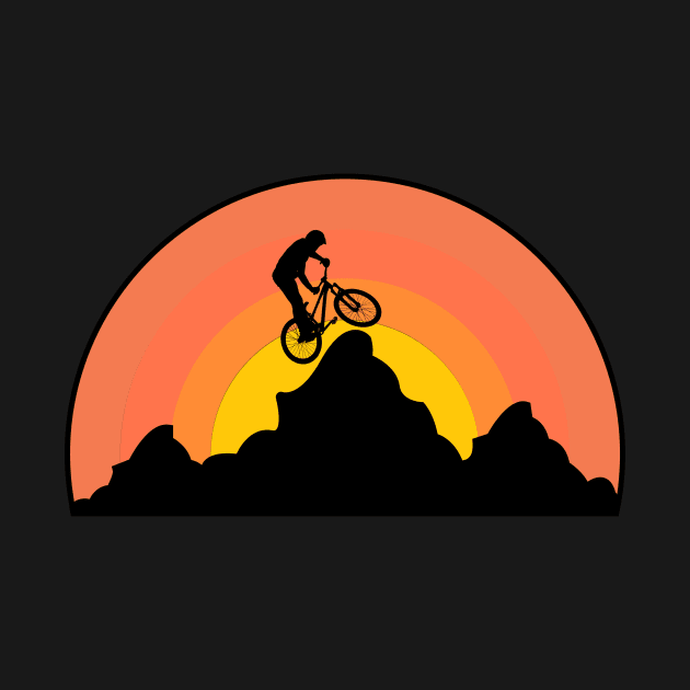 Mountain Biking Retro by elhlaouistore