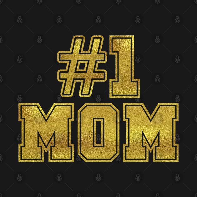 Number 1 Mom #1 Mom Mama Mommy Mom Bruh Retro Look by Funkrafstik