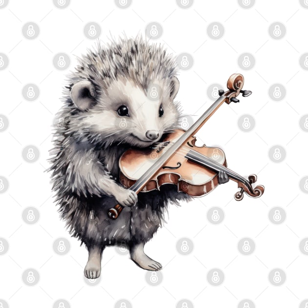 Hedgehog Maestro by TooplesArt