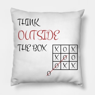 Think Outside The Box Gift Pillow