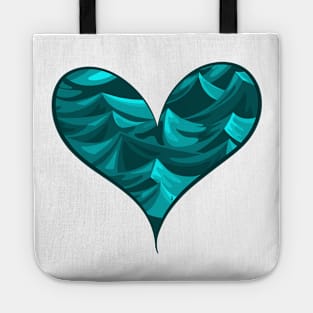 Ocean Heart Tote