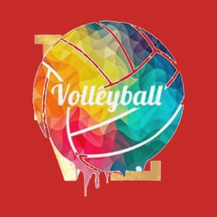 Volleyball painting T-Shirt