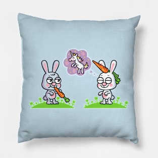 bunnycorn Pillow
