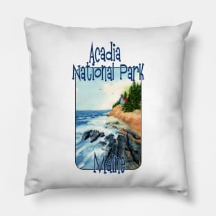 Acadia National Park Pillow