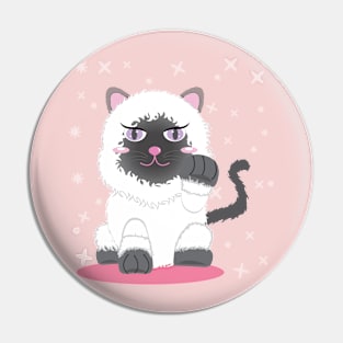 Fluffly Kitten No.1 Pin