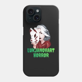 LukjanovArt Horror Youtuber Merch Phone Case