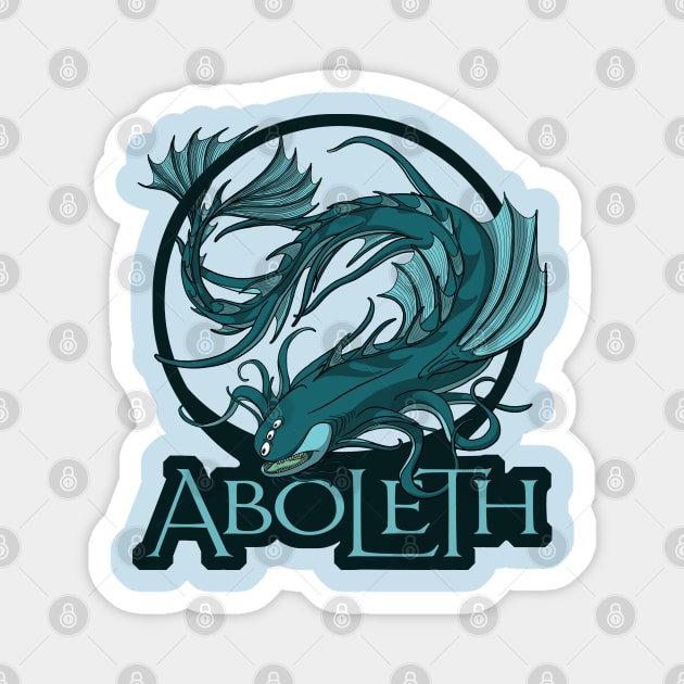 Aboleth Magnet by Fighter Guy Studios