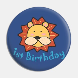 1ST BIRTHDAY Pin