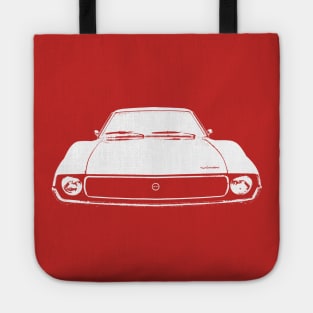 AMC Javelin 1970s American classic car monoblock white Tote