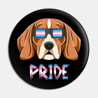 Beagles Transgender Flag Lgbt Pin