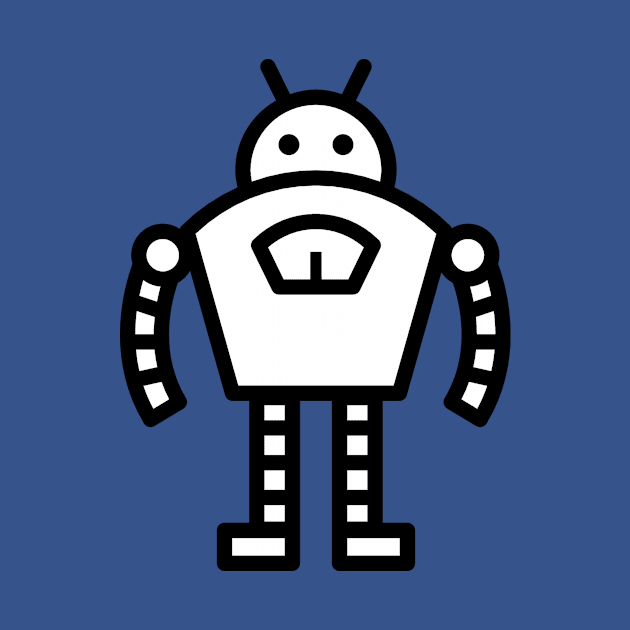 Cartoon Robot Android Icon by AustralianMate