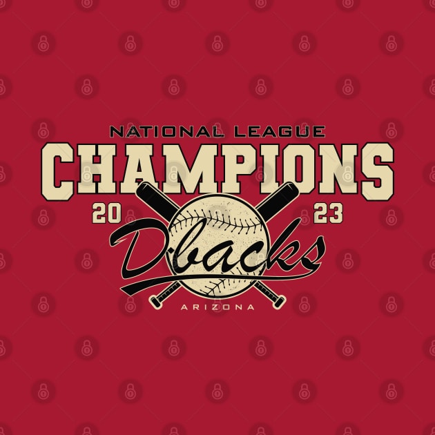 Dbacks - National League Champions 2023 by Nagorniak