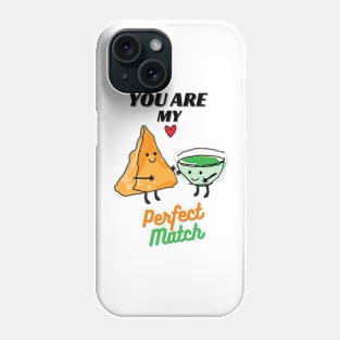 You are my perfect Match - Desi valentines day gift Phone Case