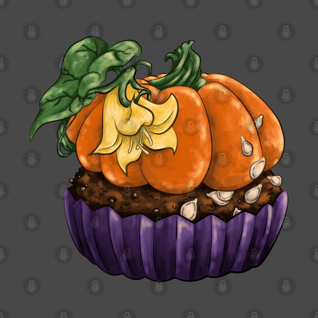 Pumpkin Cupcake by Thedustyphoenix