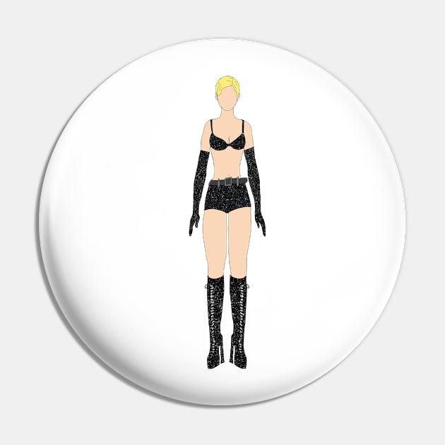 Girlie Show Pin by notsniwart