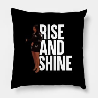 Kylie Jenner "Rise and Shine" Pillow