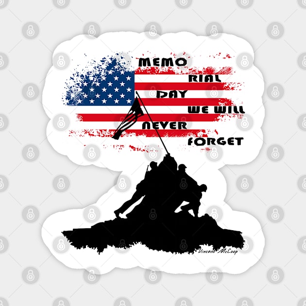 Memorial Day Magnet by Vince_McCoop