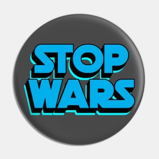 Stop Wars Peace Anti War World Peace Ceasefire Pin