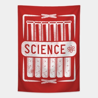 Retro science Tapestry