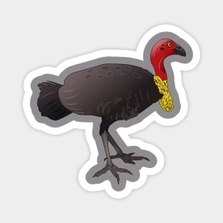 Australian Brush Turkey Magnet