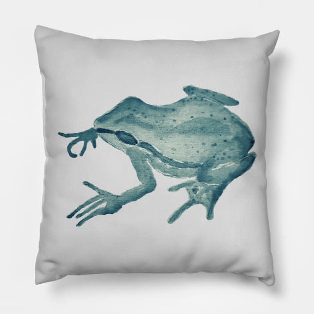 Froggie Pillow by SmartCraftCo