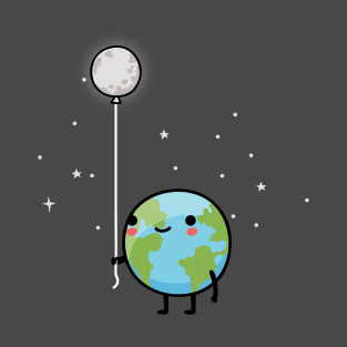 Earth and Moon T-Shirt