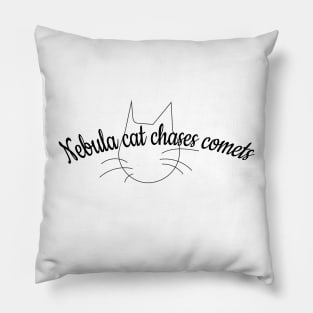 Nebula Cat Pillow