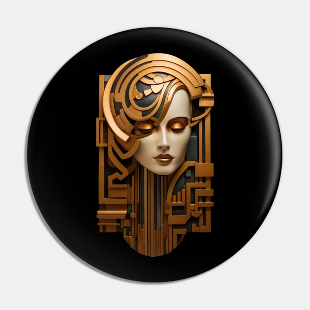 Art Deco Design 04 Pin by Mistywisp