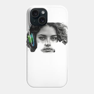 music and women Phone Case