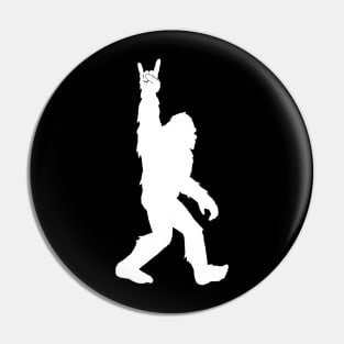 Funny Bigfoot Rock And Roll Tshirt For Sasquatch Believers T shirt Pin