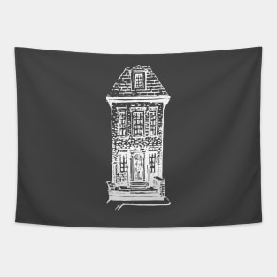 A unique gift for any holiday. Old house. Tapestry