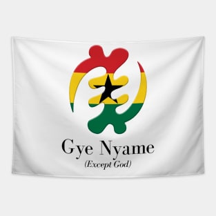 Gye Nyame (Except God) Tapestry