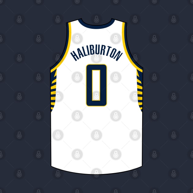 Tyrese Haliburton Indiana Jersey Qiangy by qiangdade