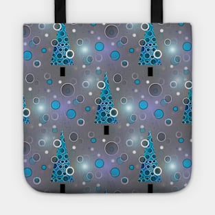 Blue Christmas Tote