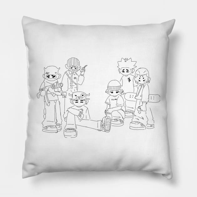 Y2K Pose Pillow by ms.fits