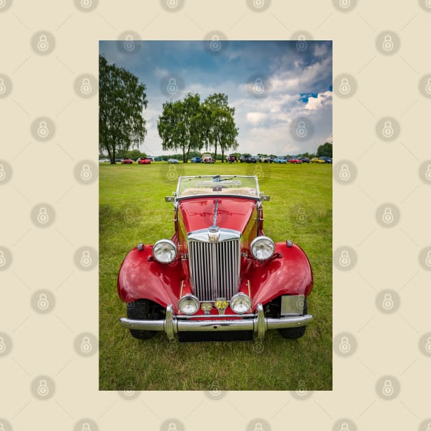 MG Classic Car 1953 by Adrian Evans Photography