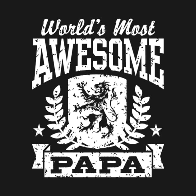 World's most awesome papa by shirttrends