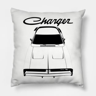 Charger 1969 - Multi color Pillow