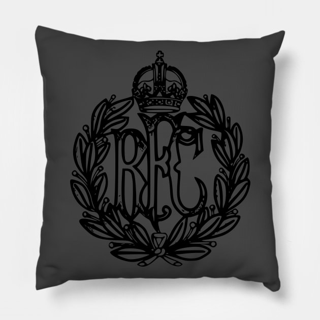WW1 Royal Flying Corps (subdued) Pillow by TCP