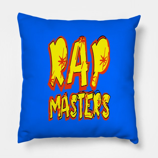 RAPMSTRS Pillow by undergroundART