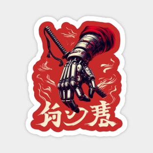 sekiro prosthetic arm art-For rpg game lovers Magnet