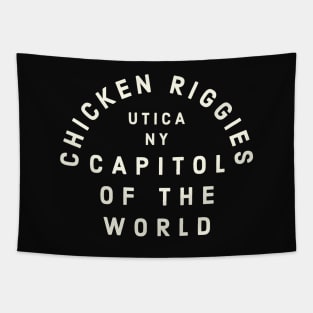 Chicken Riggies Capitol of the World Utica NY Tapestry