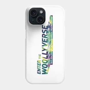 Woollyverse Logo Paint 4 Phone Case