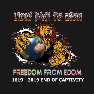 Lions Back To Zion T-Shirt