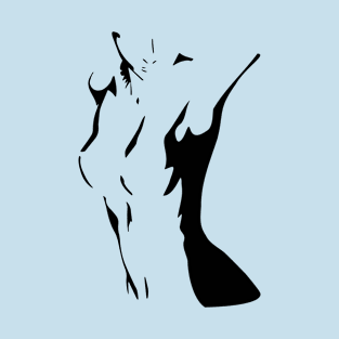 Nude Girl Silhouette T-Shirt