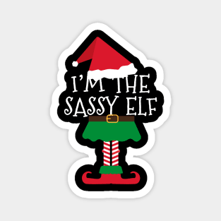 I'm the Sassy Elf Magnet