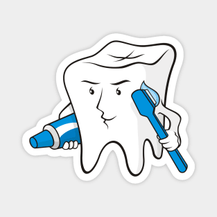 Tooth Protected Magnet