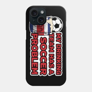 Costa Rica Soccer Drinking Team Phone Case